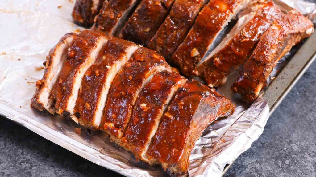 how long does it take to cook pork ribs