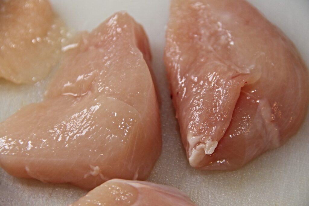 What is 3 ounces of chicken?